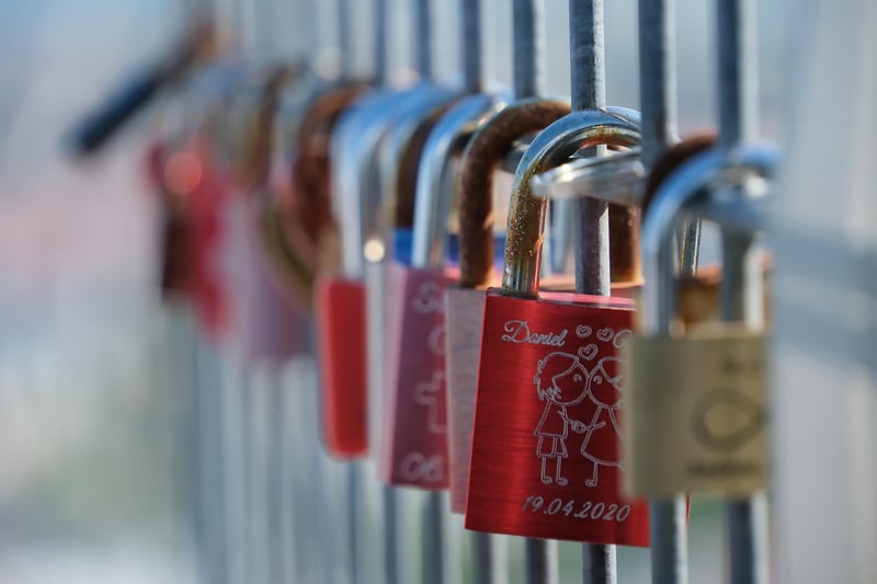 Love Locks Bridge in Paris